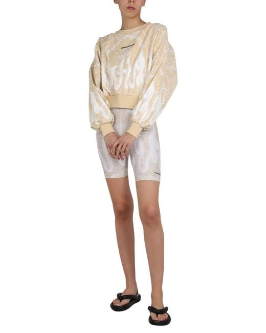 Vision Of Super White Paisley Pattern Sweatshirt