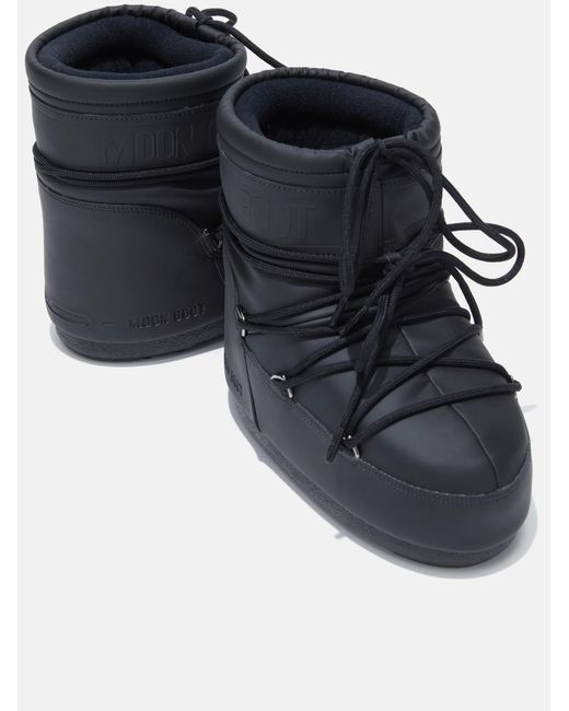 Moon Boot Black Mb Icon Low Rubber