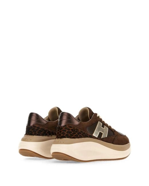 Hogan Brown Maxi I Active Sneakers