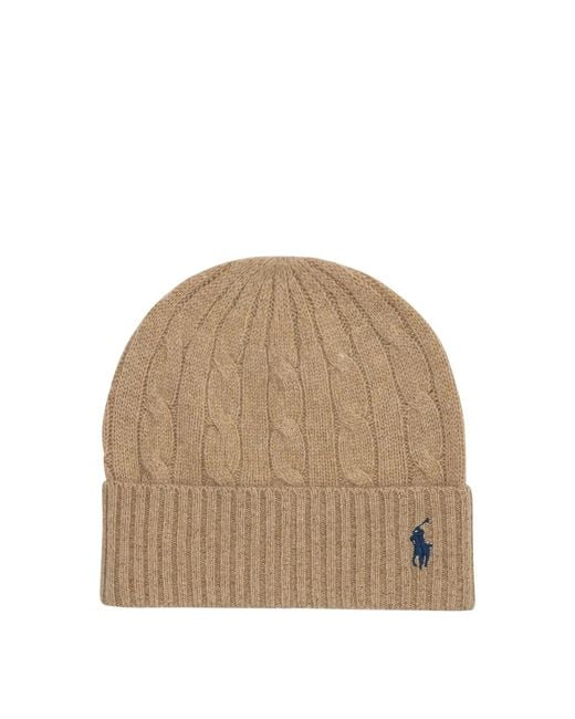 Polo Ralph Lauren Natural Wool Beanie