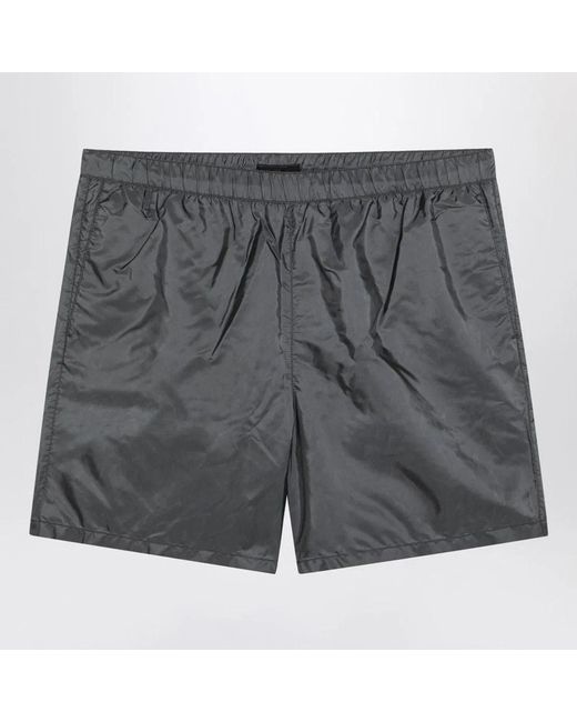 Prada Gray Renylon Swimsuit for men
