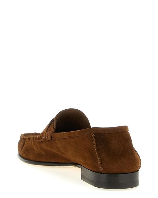 Tom Ford Brown 'Ripley' Loafers for men