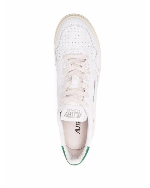 Autry White Sneaker Medalist Low for men