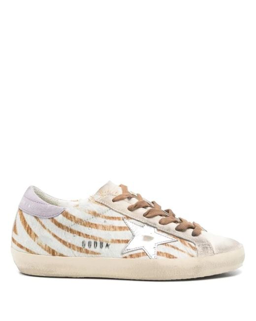 Golden Goose Deluxe Brand Natural Super-Star Shoes