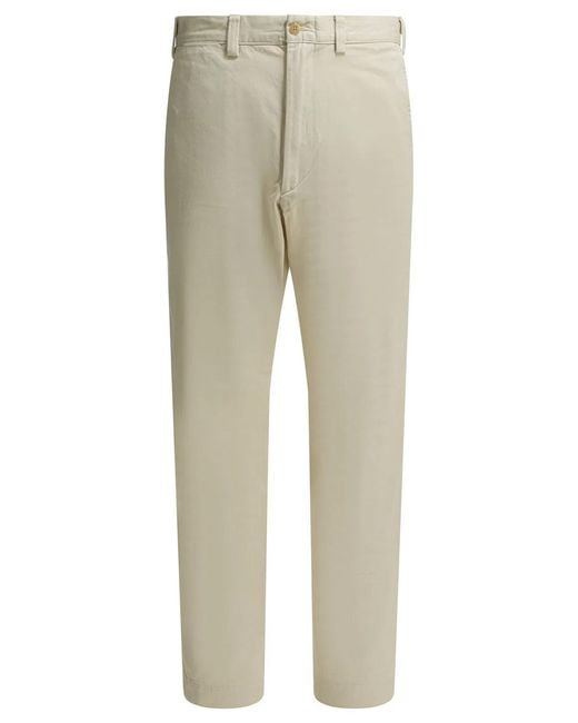 Polo Ralph Lauren Natural Cotton Trousers for men