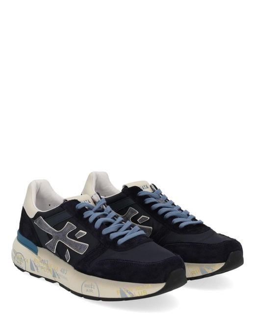 Premiata Blue Sneaker "Mick" for men