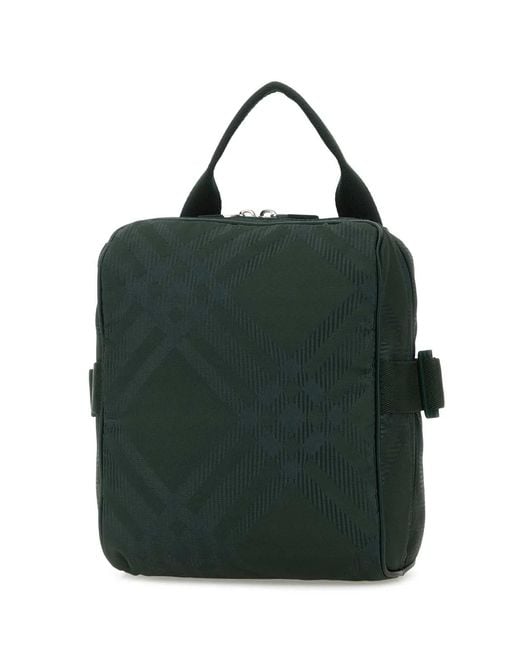 Burberry Green Bottle Fabric Crossbody Bag for men