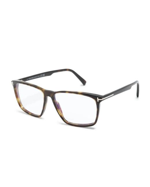 Tom Ford Brown Acetate Glasses for men