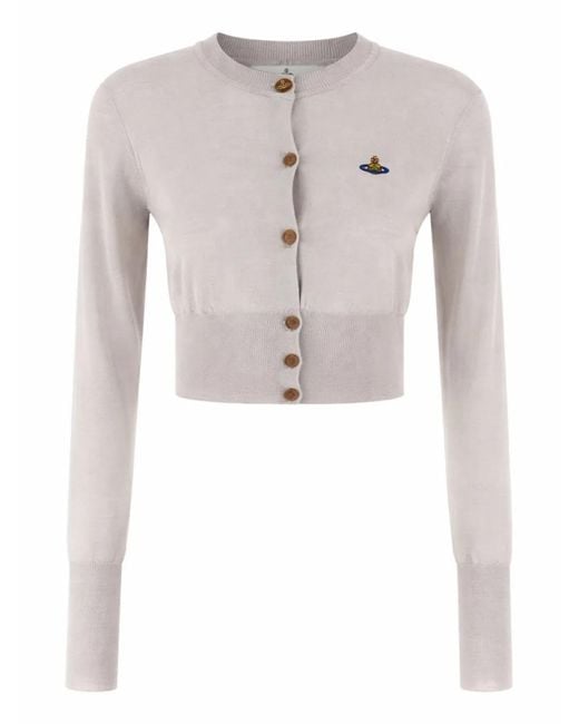 Vivienne Westwood White Cardigan "Bea"