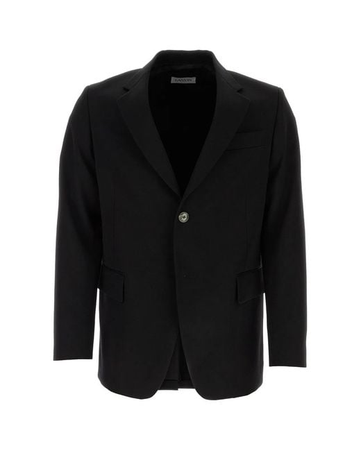 Lanvin Black Giacca for men