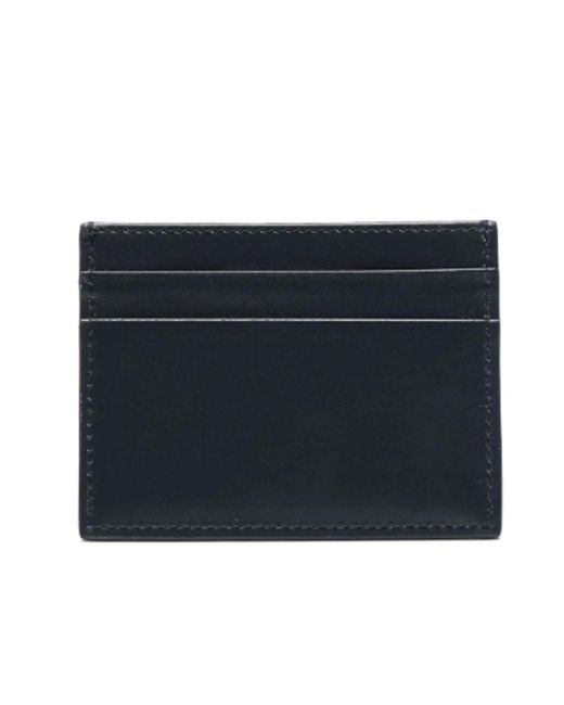 Dolce & Gabbana Black Dolce & Gabbana Midnight Leather Cardholder for men