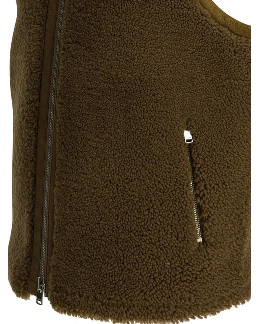 Nonnative Green "Hunter" Sleeveless Jacket for men