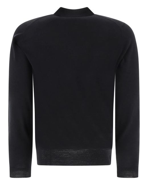 John Smedley Black Belper for men
