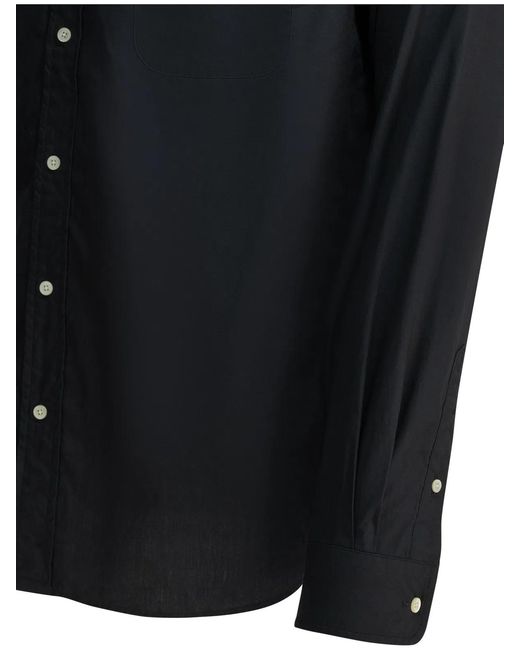 Beams Plus Blue B.D. Color Broad Cotton Casual Shirt for men