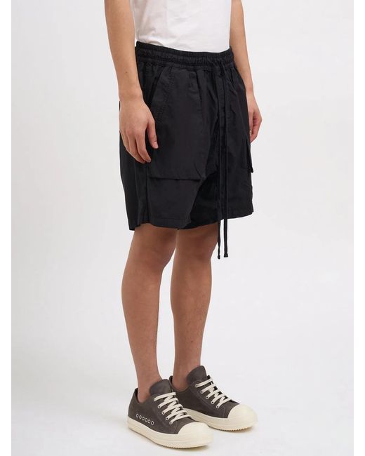 Thom Krom Black Bermuda Cavallo Basso for men