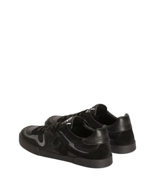 Dolce & Gabbana Black Dolce & Gabbana Sneaker Bassa for men