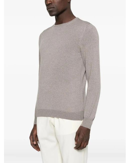 Tagliatore Gray Marley Sweater for men