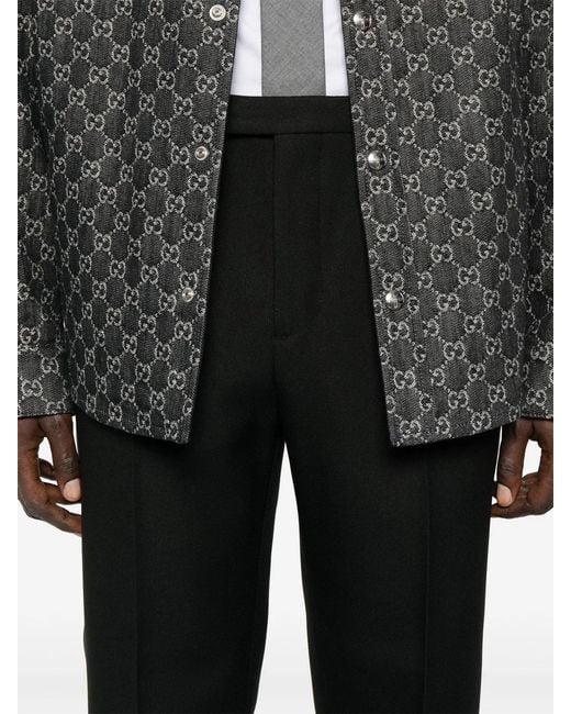 Gucci Black Tailored Pants for men