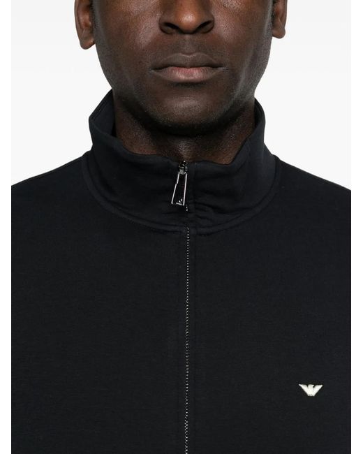 Emporio Armani Black Sweaters for men