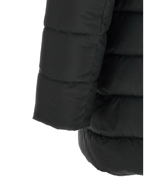 Herno Black 'Il Cappotto' Down Jacket for men