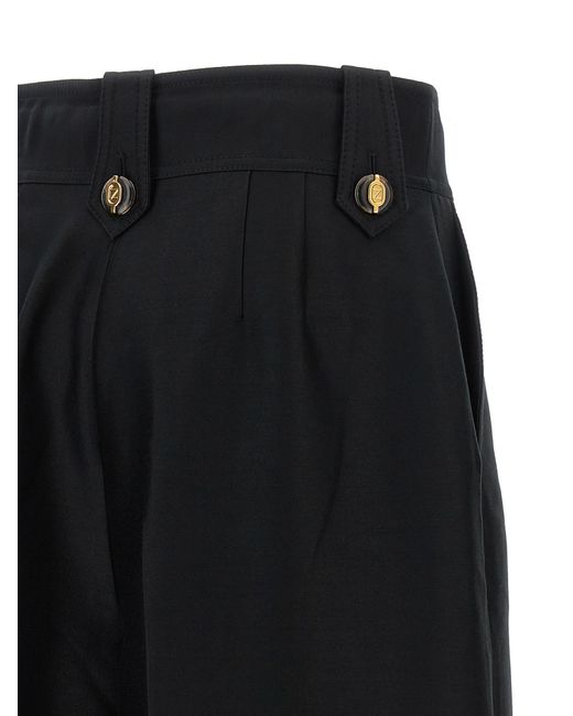 Zimmermann Blue 'Valiant' Culotte Pants