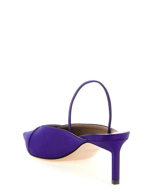 Tom Ford Purple 'Julianne' Slingback