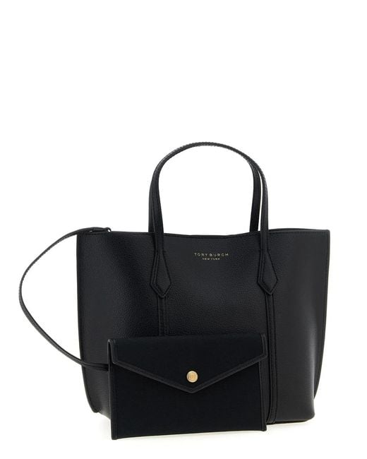 Tory Burch Black 'Perry' Small Shopping Bag