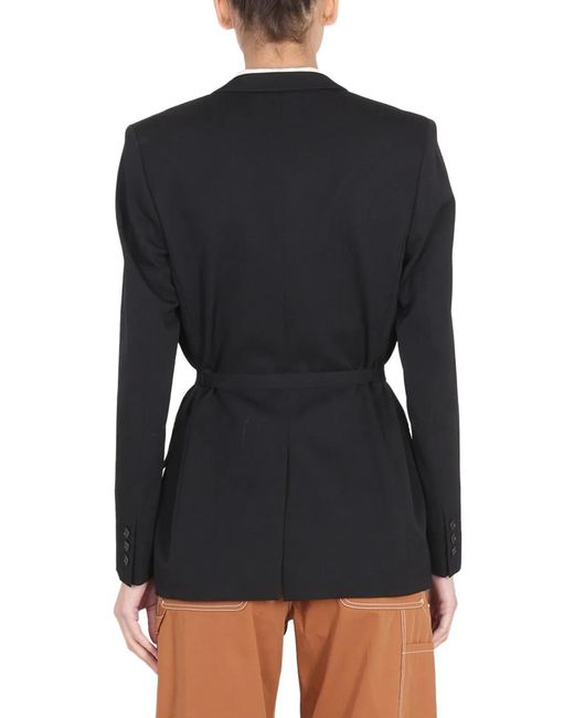 Stella McCartney Black Belted Blazer