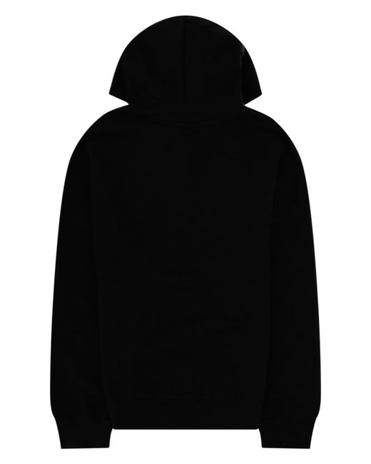 Maison Kitsuné Black Maison Kitsuné Felpa Con Logo for men