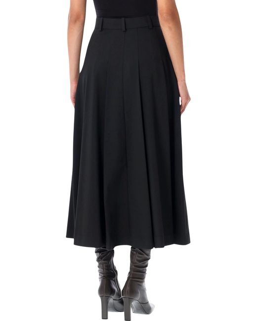 By Malene Birger Black Edena Midi Skirt