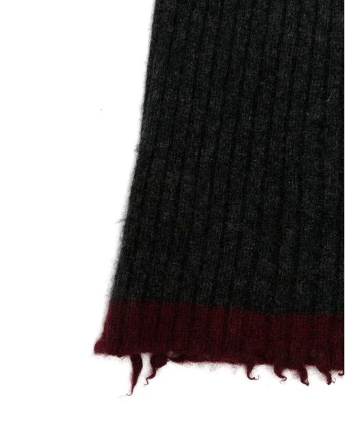 Uma Wang Black "Plain Ws" Soft Hat for men