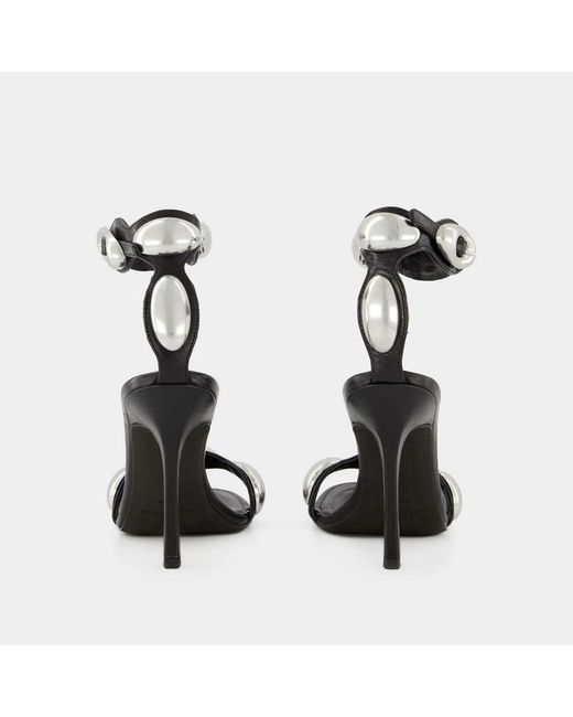 Alexander Wang Black Dome 105 Sandals
