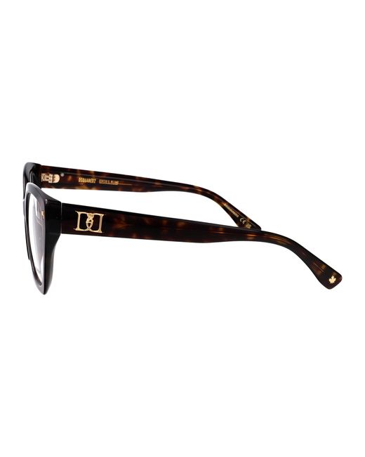 DSquared² Black Acetate Glasses