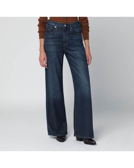 Citizens of Humanity Blue Gamut Paloma Baggy Jeans