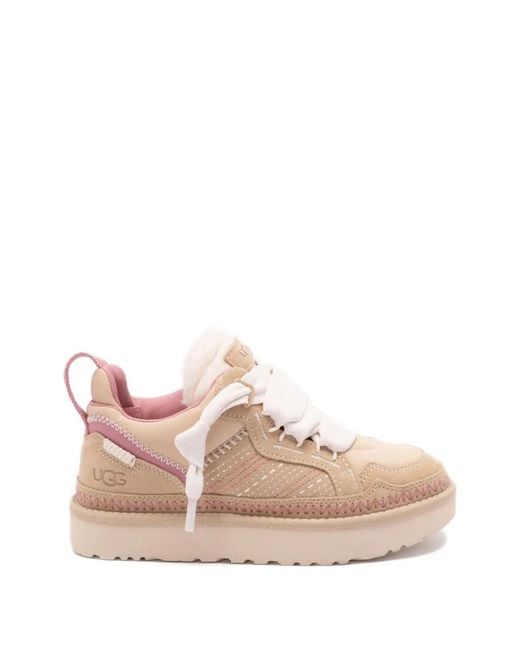 Ugg Pink Lowmel Sneakers
