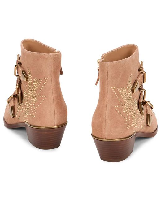 Chloé Brown Susan Ankle Boots