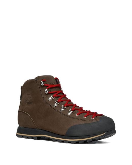 SCARPA Brown Dark Sneakers for men