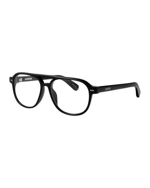 Jacquemus Black Optical Acetate Glasses