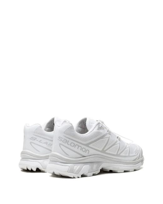 Salomon White "Xt-6" Sneakers