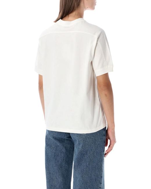 Anine Bing White Jaylin T-Shirt
