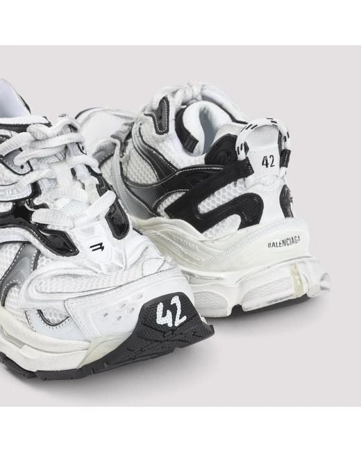 Balenciaga White Runner 2 Sneakers for men