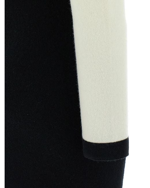 Balmain Black 'Filo Leone Catena' Dress