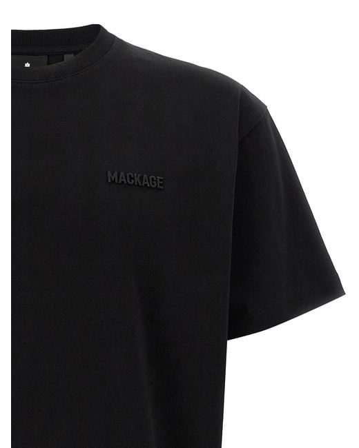 Mackage Black 'Tee-R' T-Shirt for men