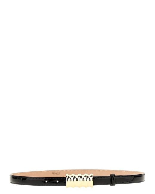 Khaite White 'The Small Julius' Belt