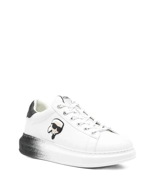 Karl Lagerfeld White Kapri Ombre Nft Lo Lace