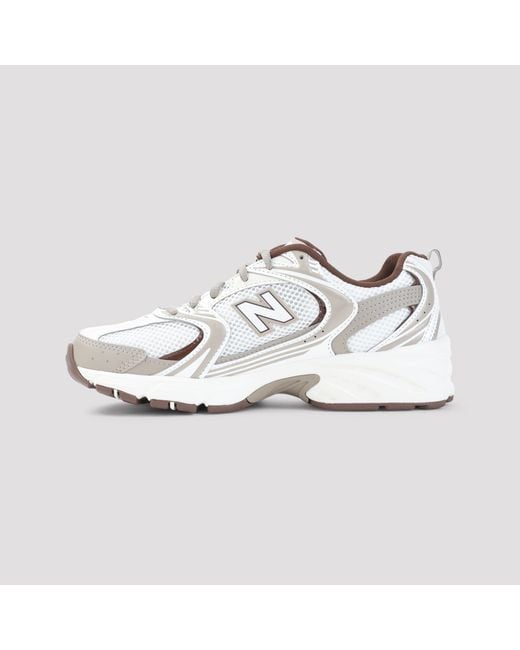 New Balance White Sea Salt 530 Sneakers
