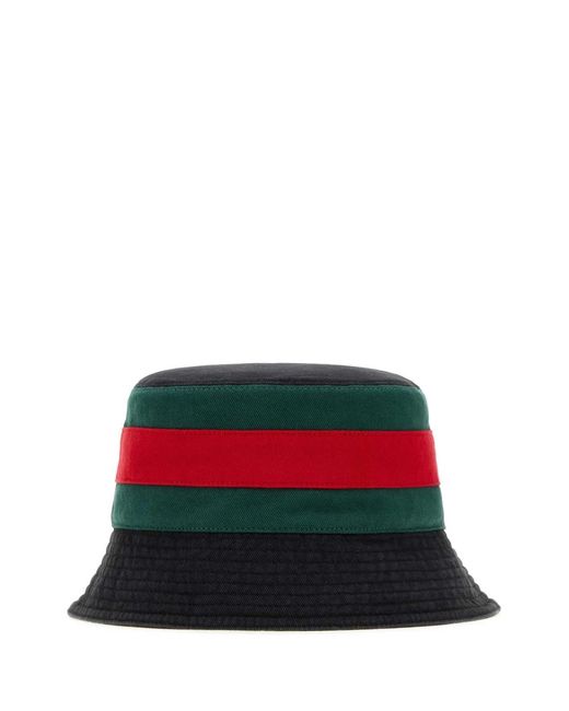 Gucci Red Slate Canvas Bucket Hat for men