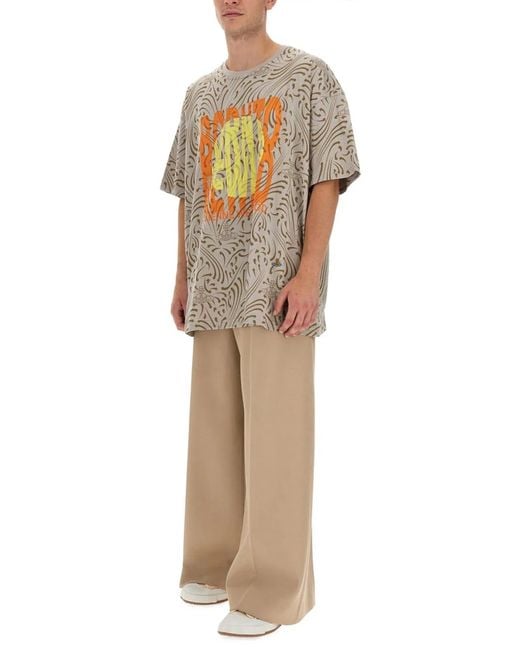 Vivienne Westwood Gray Born To Rewild T-Shirt for men