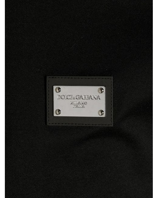Dolce & Gabbana Black Dolce & Gabbana T-Shirt 'Dg Essential' for men