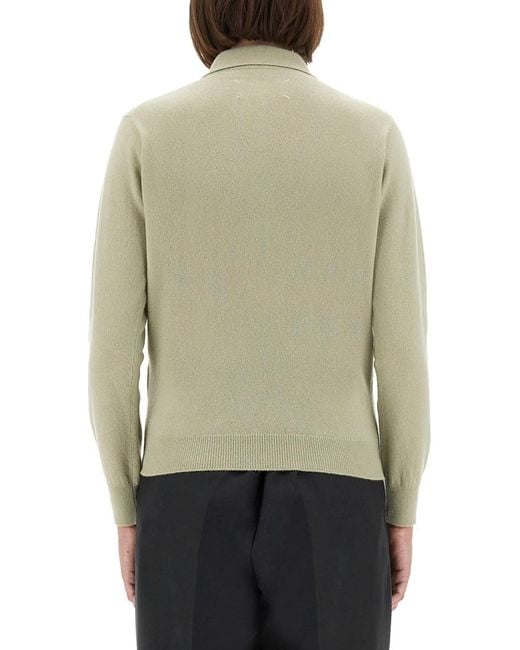 Maison Margiela Natural Polo Shirt